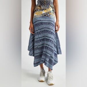 Paolina Russo Warrior Crossover Rib Maxi Sweater Skirt Size XS